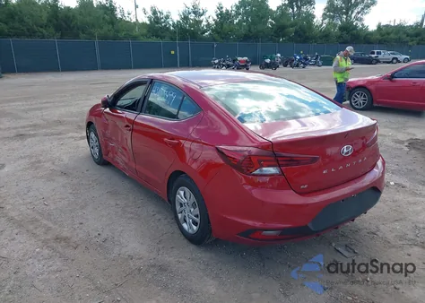 2019 Hyundai Elantra Se из США, поврежденный, VIN KMHD74LF6KU840537
